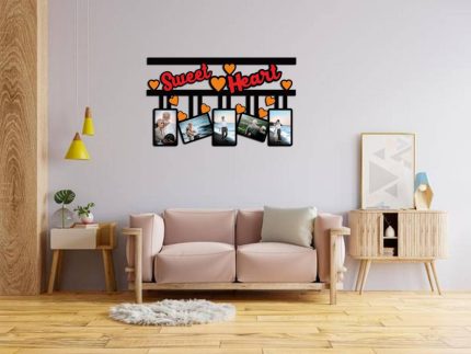 Rectangular Heart Collage frame