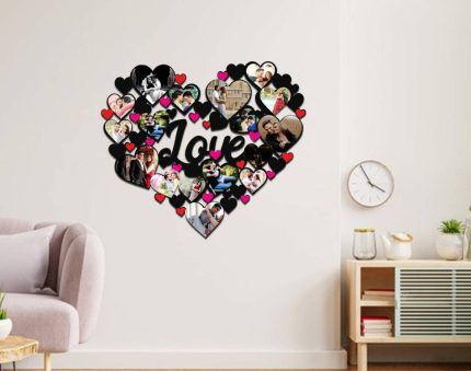 Wall frames in Heart Shape