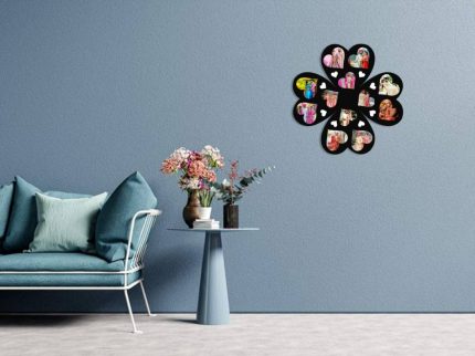 Wall Flower Collage Frame