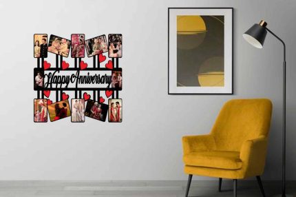 Rectangle Shape Anniversary Wall frames