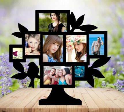 Table Frame Tree Collage