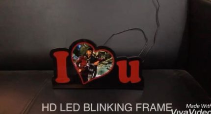 HD Acrylic Blinking I❤️U