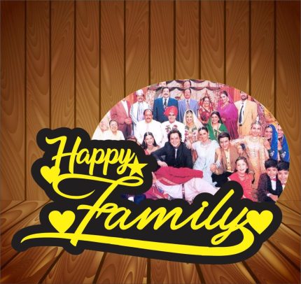 Table Mount Happy Family Frames