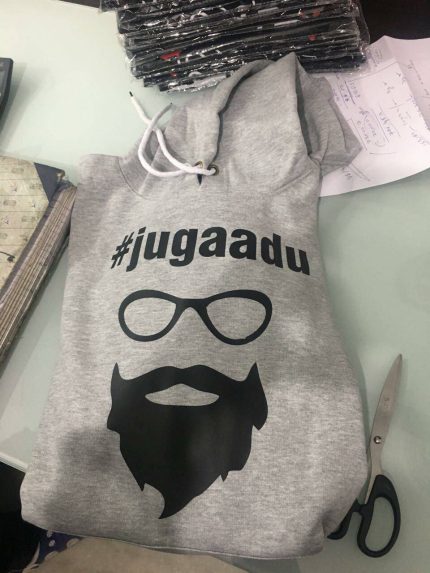 Hashtag Printed Hoodies