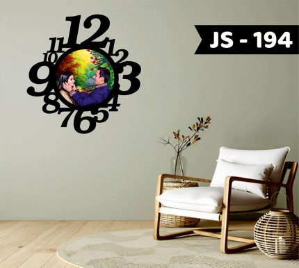 Single Image Couple Clock