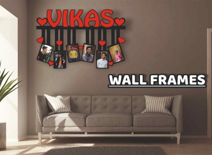 Images with Name Printed Frame